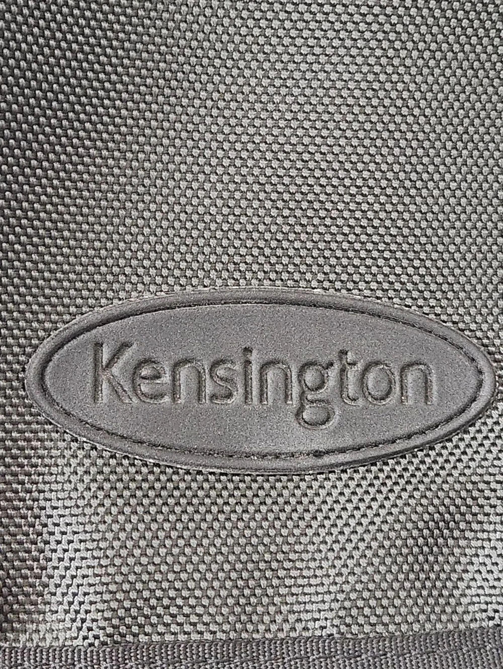 Kensington Black Laptop Office Tech Saddlebag Pro Backpack
